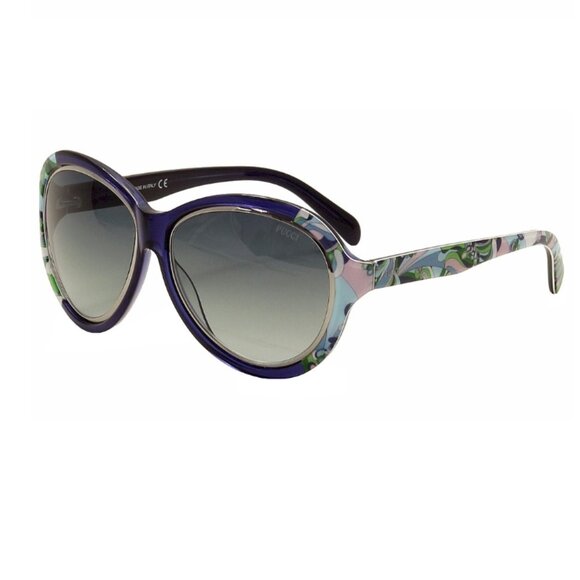 Emilio Pucci Sunglasses Blue - Picture 2 of 11